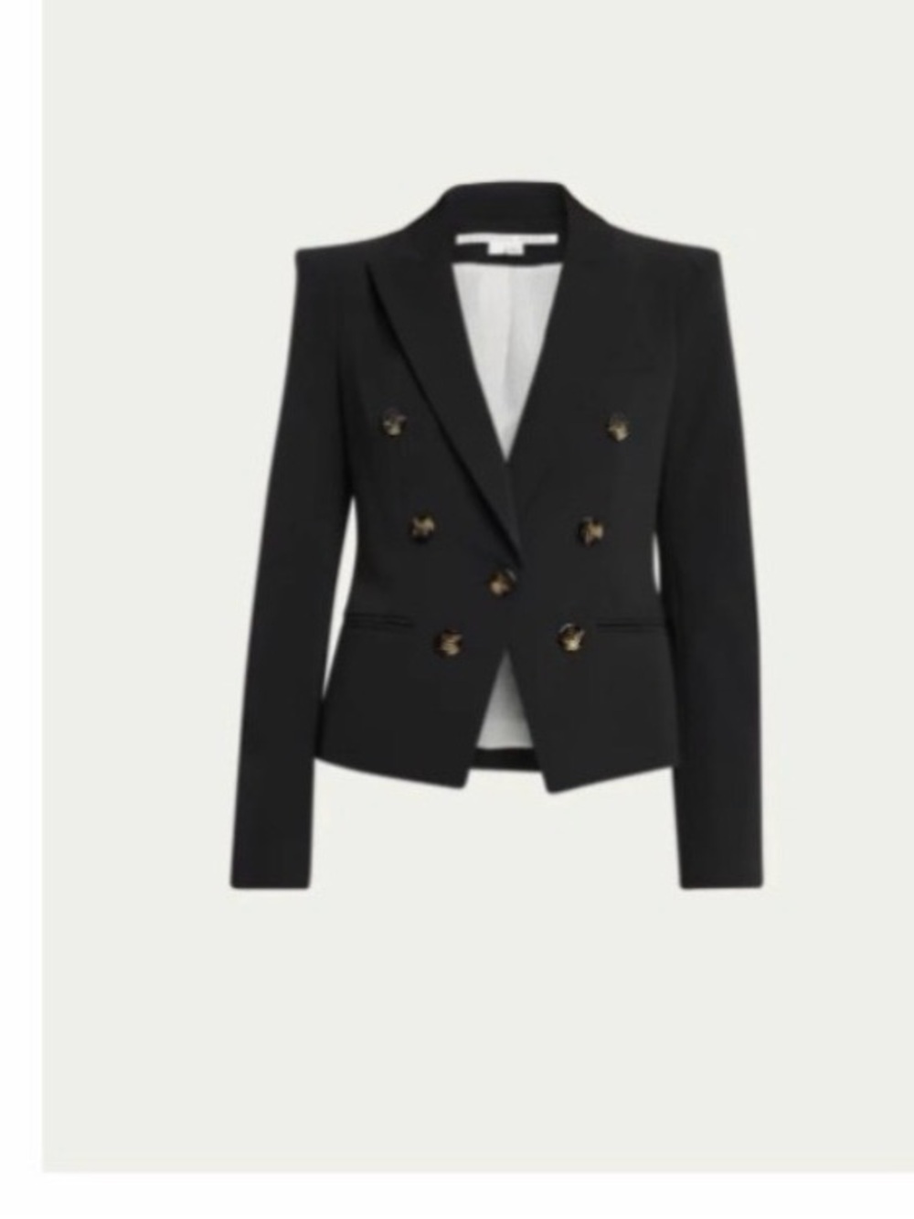 Veronica Beard Double-Breasted Black Blazer 10